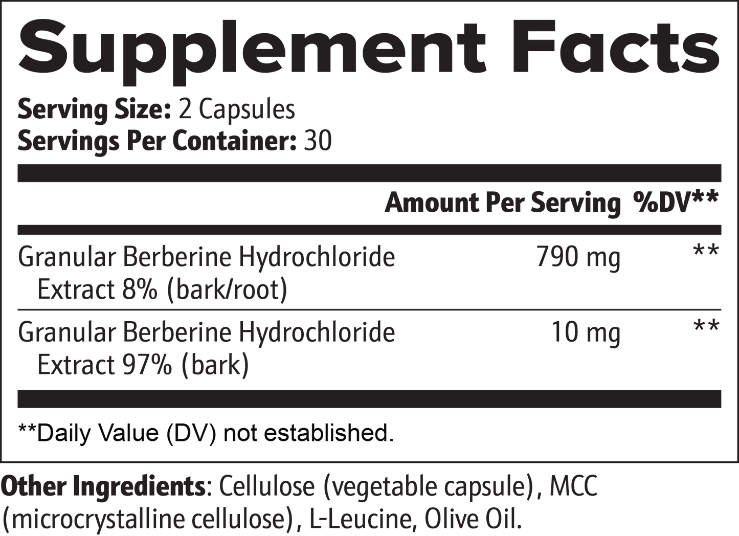 2x Berberine SugarShield+