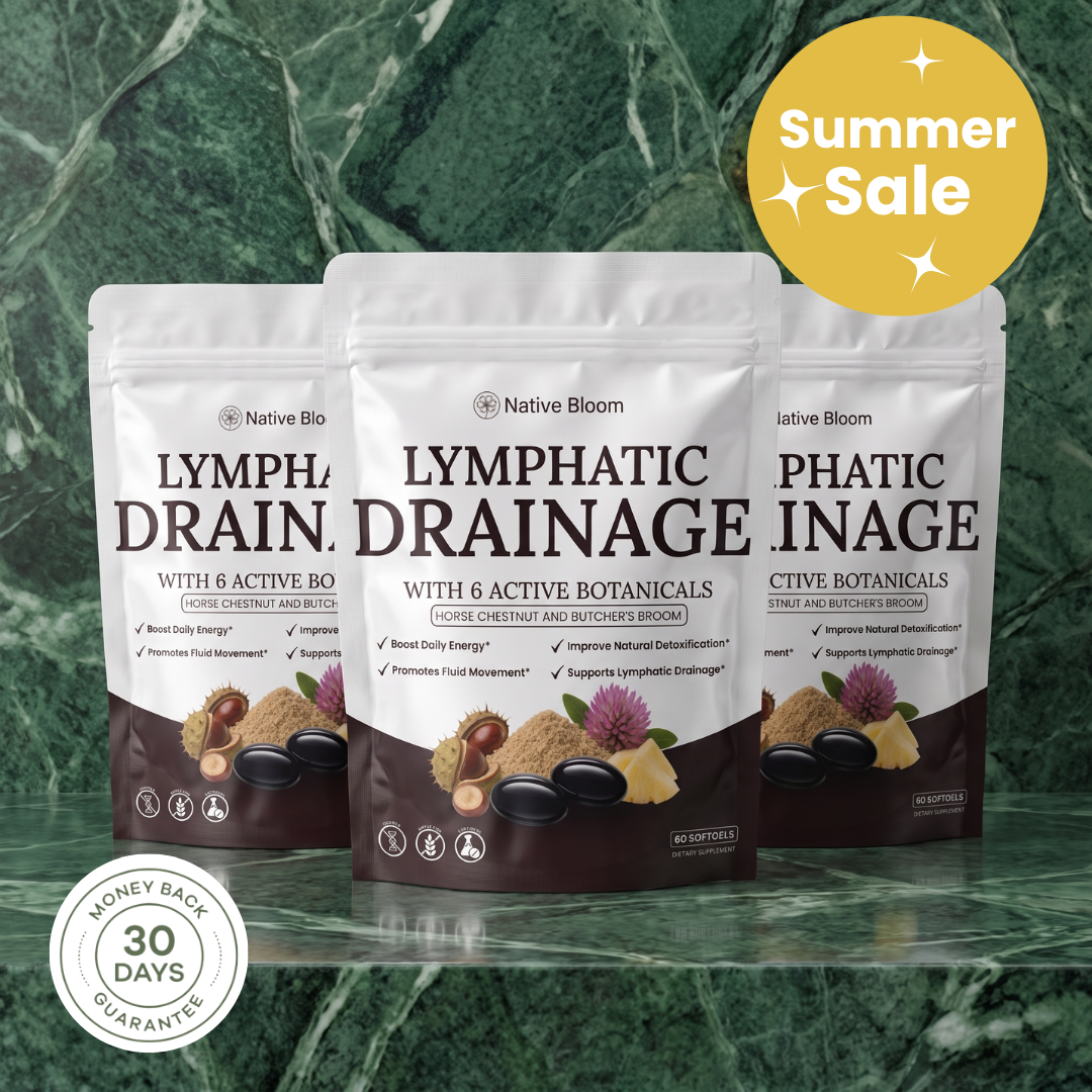 Native Bloom | Lymphatic Drainage Softgels